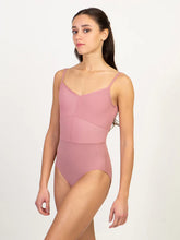 Load image into Gallery viewer, Adult Pink Balletcore Ribbed Camisole Leotard
