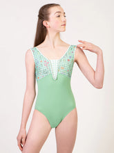 Load image into Gallery viewer, Adult Kiwi Garden V Front Tank Leotard
