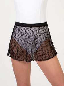 Adult Chateau Pull-on High Low Lace Skirt