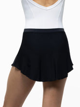 Load image into Gallery viewer, Child Aspen Black Pull-on High Low Skirt
