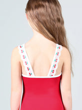 Load image into Gallery viewer, Child Shirley Temple Cross Front Camisole Leotard
