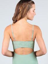 Load image into Gallery viewer, Adult Sage Parisian Macaron Camisole Leotard

