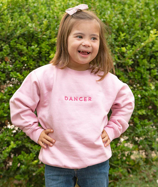 Dancer Embroidered Toddler Sweatshirt