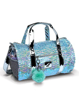 Load image into Gallery viewer, Iridescent Green (mint) Roll Duffel
