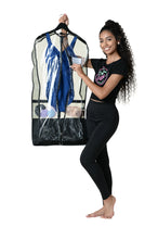 Load image into Gallery viewer, Black Long Length Garment Bag
