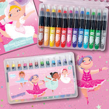 Load image into Gallery viewer, Glitter Ballerina Dry Erase Coloring Gift Set
