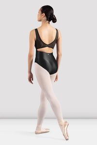 Ladies Mirella Black Glow Tank Leotard