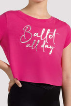 Load image into Gallery viewer, Girls Mirella Ballet Print Top (Variety of Color)
