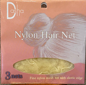 Nylon Hair Net (Variety of Colors)