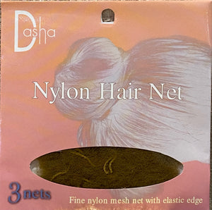 Nylon Hair Net (Variety of Colors)