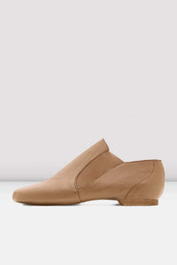 Adult Split Sole Leather Jazz Booties(Variety of Colors)