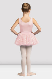 Girls Mirella Pink Glow Girl Tank Tutu Dress