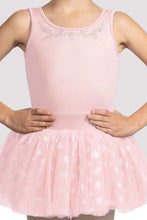 Load image into Gallery viewer, Girls Mirella Pink Glow Girl Tank Tutu Dress
