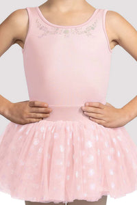 Girls Mirella Pink Glow Girl Tank Tutu Dress