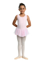 Load image into Gallery viewer, Kids Pink Glitter Skirt Tank Dress
