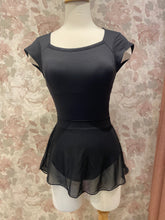 Load image into Gallery viewer, Ladies Black Mesh Skirt
