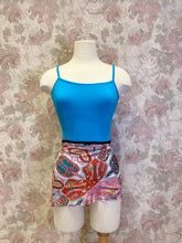 Load image into Gallery viewer, Ladies Red Pasely Print Skirt
