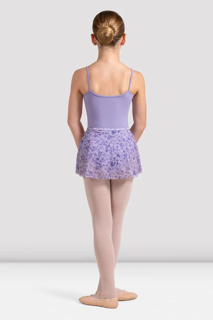 Child Floral Printed Skirt - Lilac Haze