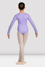 Load image into Gallery viewer, Girls Mirella Lilac Glow Girl Twist Front Top
