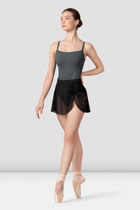 Ladies Nicky Mesh Skirt- Black