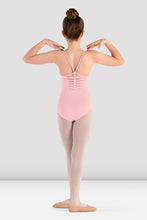 Load image into Gallery viewer, Girls Melica Candy Pink Camisole Leotard
