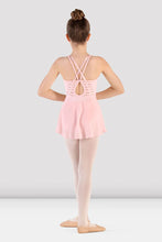 Load image into Gallery viewer, Girls Melany Candy Pink Camisole Skirted Leotard
