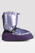 Load image into Gallery viewer, Adult Purple Metallic Warm Up Bootie
