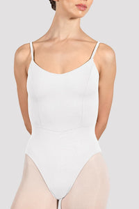 Ladies Ruby Scoop Back Leotard - White