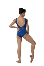 Load image into Gallery viewer, Ladies Giselle Lace Royal Trim Leotard
