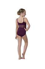Load image into Gallery viewer, Girls Joelle Royal Camisole Leotard With Sheer Waist
