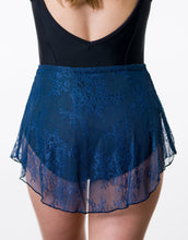 Load image into Gallery viewer, Girls Tween Moonlit High Low Blue Pull-On Skirt
