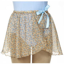 Load image into Gallery viewer, Girls Light Blue Ditsy Floral Mock Pull On Skirt
