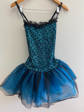 Load image into Gallery viewer, Blue Or Purple Glitter Two Tone Costume (kids and adult sizes; variety of colors)
