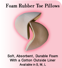 Load image into Gallery viewer, Foam Rubber Toe Pads
