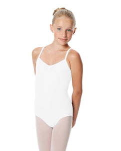 Girls Jane Camisole Crisscross Leotard (Variety of Colors)