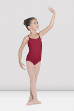 Load image into Gallery viewer, Girls Basic Plie-Thin Strap Camisole Leotard (Variety of Colors)
