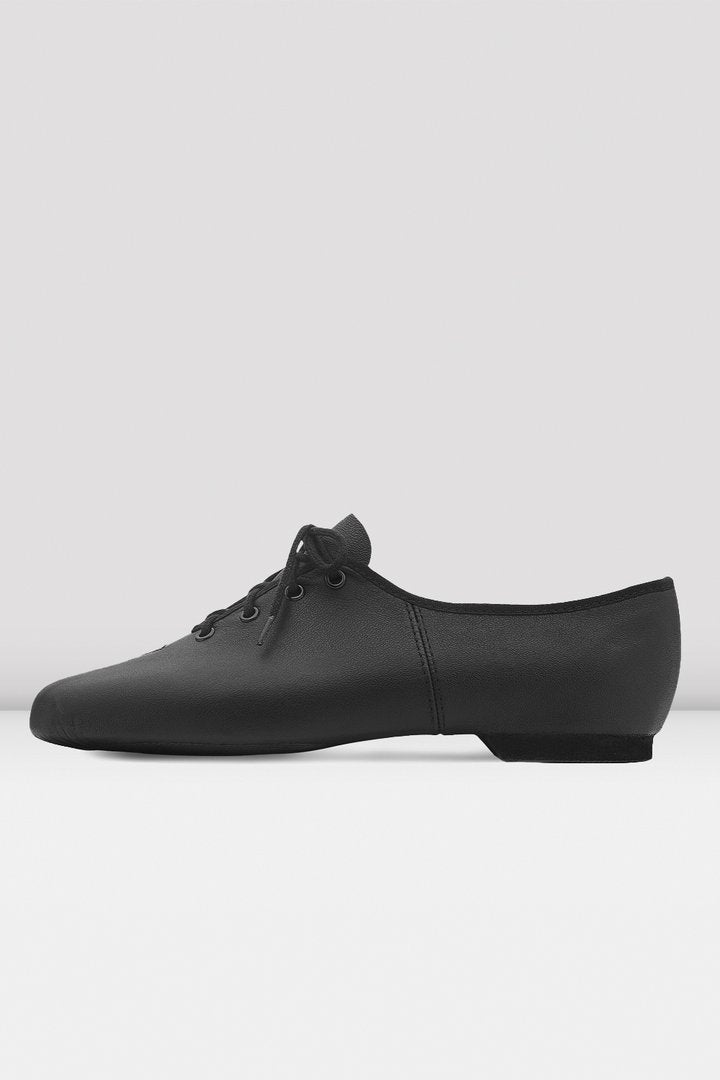 Child Leather Black Jazz Shoe