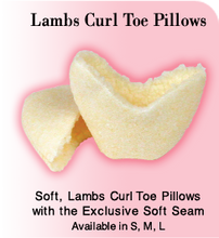 Load image into Gallery viewer, Lambs Curls Toe Pads
