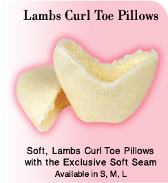 Lambs Curls Toe Pads