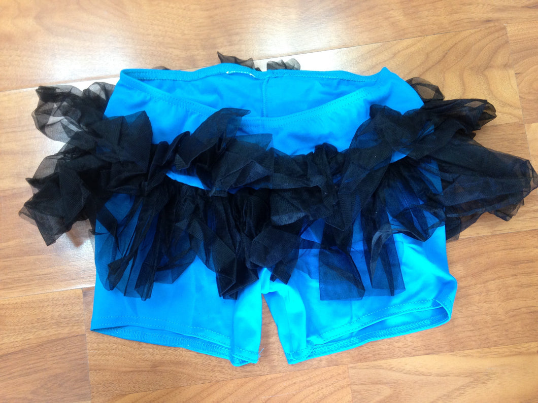 Turquoise Tutu Shorts