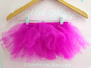 Child Plum Three Layer Tutu