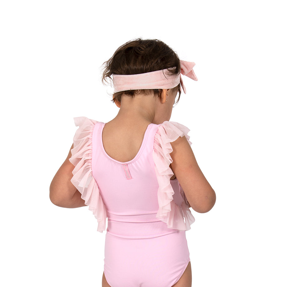 Takara- Girls Leotard With Ruffles