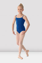 Load image into Gallery viewer, Girls Mirella Princess Seam V Front Camisole Leotard (Variety of Colors)
