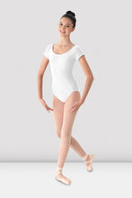 Load image into Gallery viewer, Girls Mirella Cap Sleeve Leotard (Variety of Colors)
