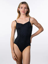 Load image into Gallery viewer, Ladies Evening Meadow Black Camisole Leotard
