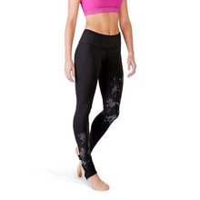 Load image into Gallery viewer, Adult Flower Printed Leggings with Stirrup
