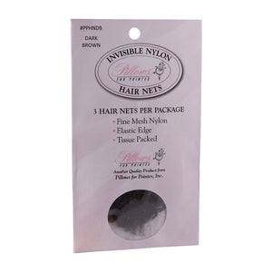 Invisible Nylon Hair Nets (Variety of colors)