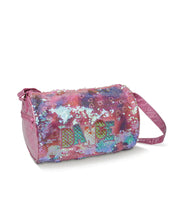Load image into Gallery viewer, Heart Sequin Roll Bag
