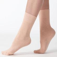 Load image into Gallery viewer, Adult High Performance Cotton Pink Ballet Socks
