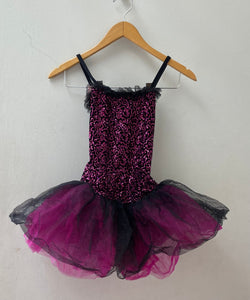 Blue Or Purple Glitter Two Tone Costume (kids and adult sizes; variety of colors)